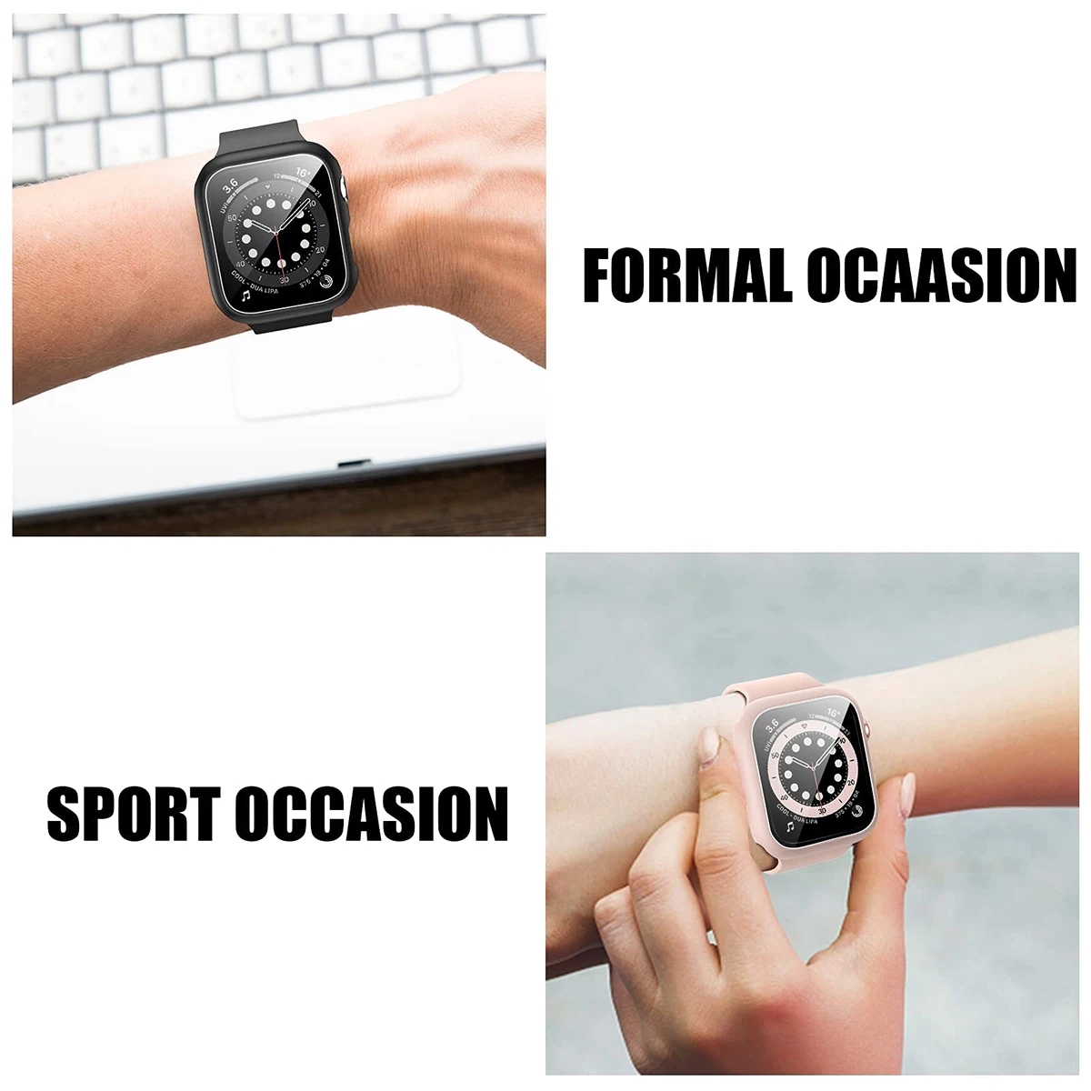 Tempered Glass+Cover For Apple - đánh giá và giá Xiaomi Smartwatch Accessories