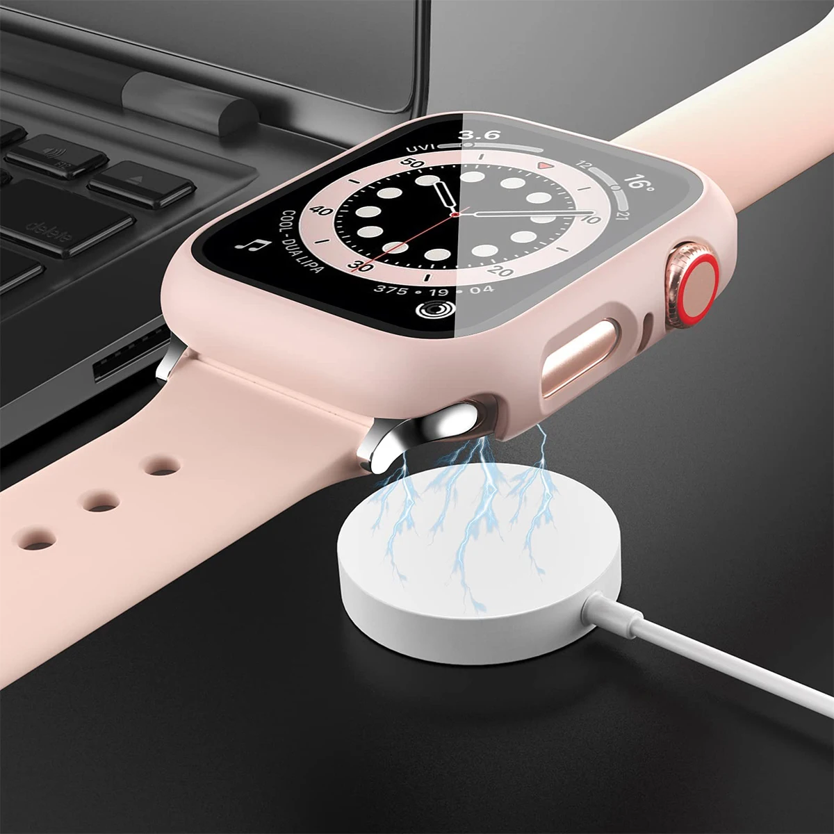 Tempered Glass+Cover For Apple - đánh giá và giá Xiaomi Smartwatch Accessories