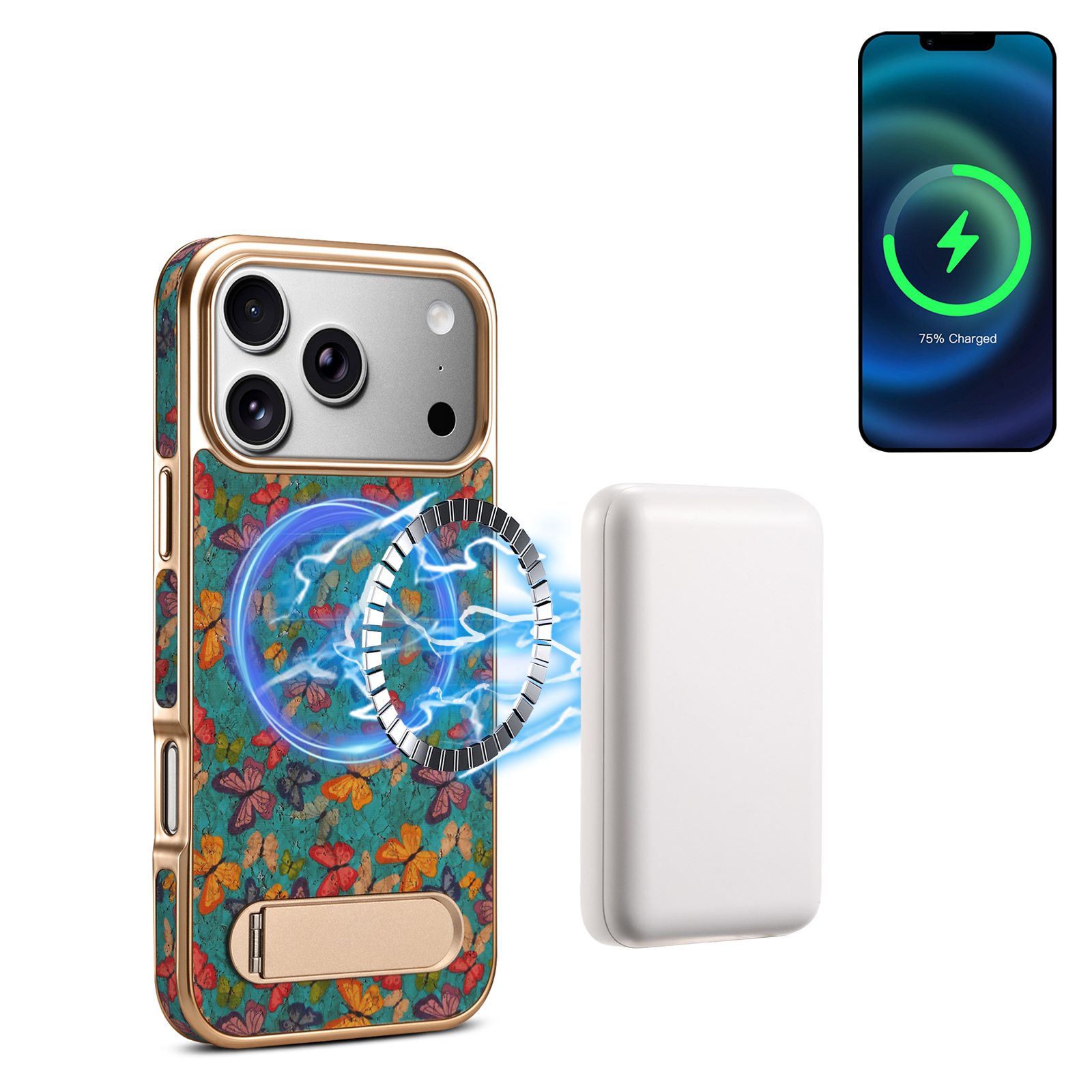 Denior is suitable for iPhone  - đánh giá và giá Magnetic Charging Stand