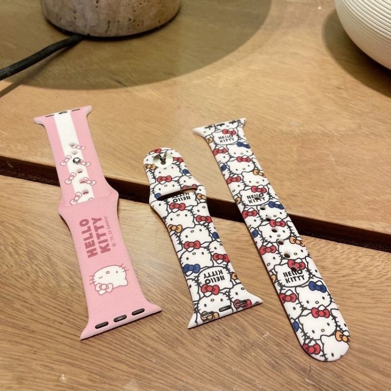Anime Sanrio Cute Hello Kitty  - đánh giá và giá Silicone Band Replacement