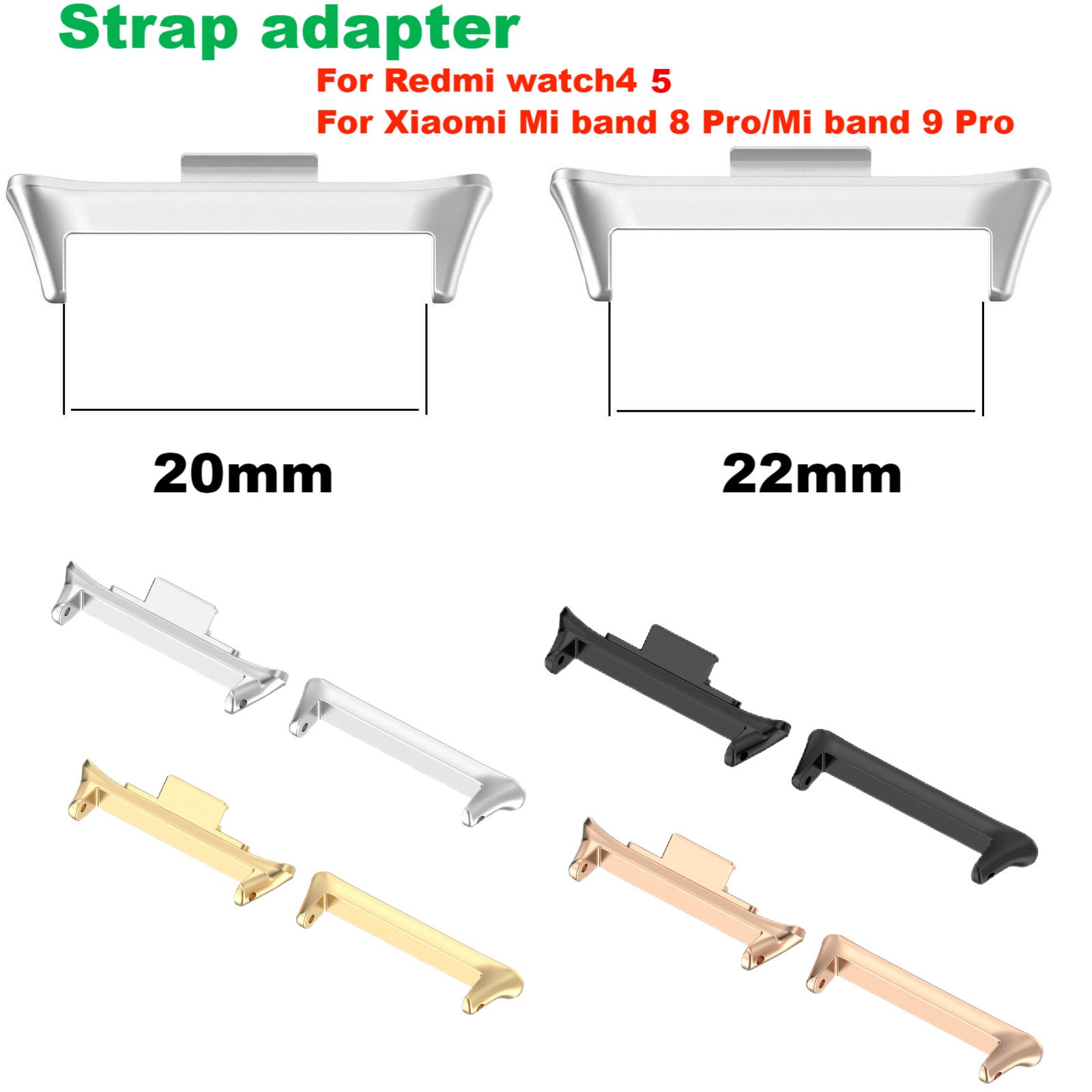 1 Pair Adapter For Redmi Watch - đánh giá và giá Sport Loop Strap