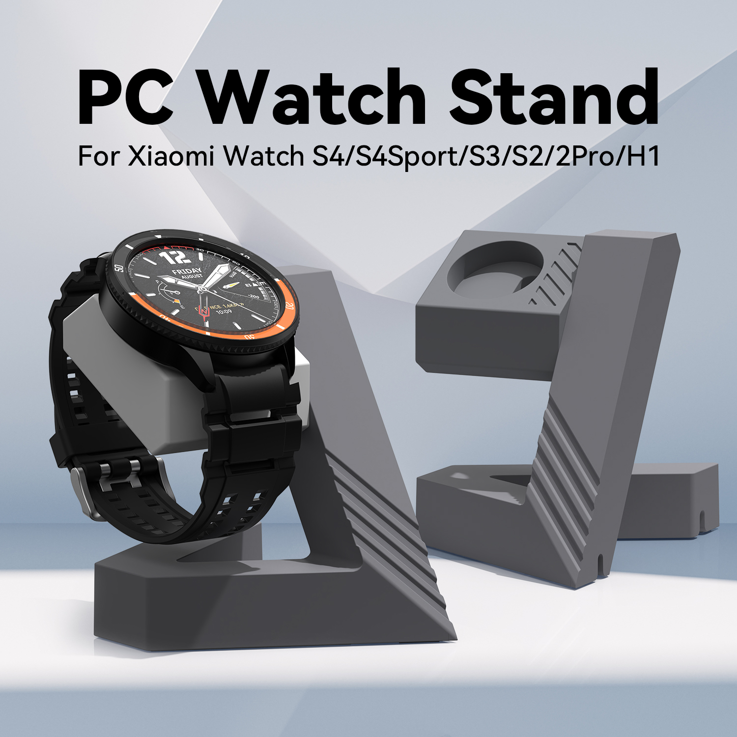 PC Geometric watch stand Dock  - đánh giá và giá Xiaomi Smartwatch S4 Accessories