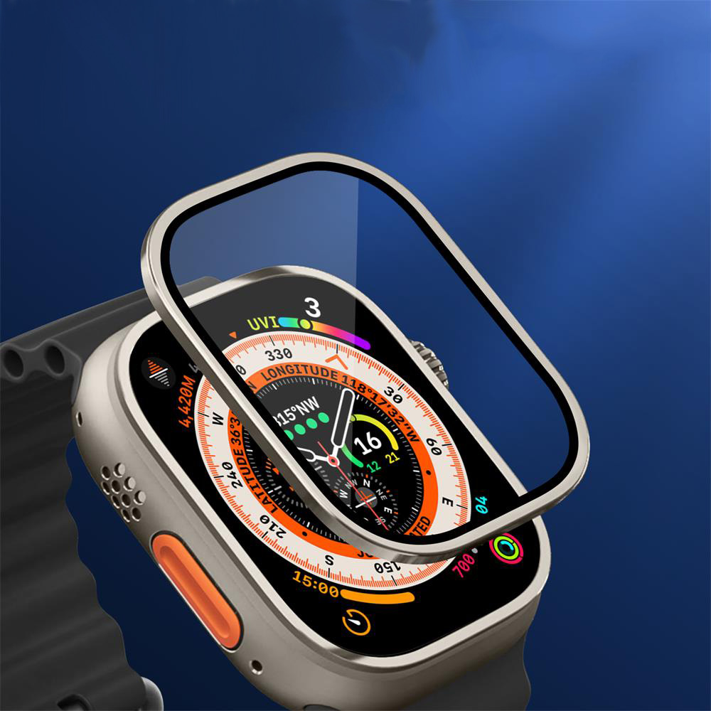Metal Bumper+Tempered Glass Fo - đánh giá và giá Apple Smartwatch Accessories
