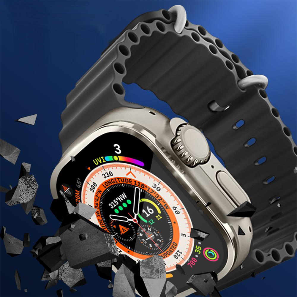 Metal Bumper+Tempered Glass Fo - đánh giá và giá Apple Smartwatch Accessories