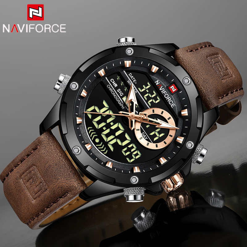 NAVIFORCE Luxury Men Quartz Wa - đánh giá và giá Smartwatch Guess