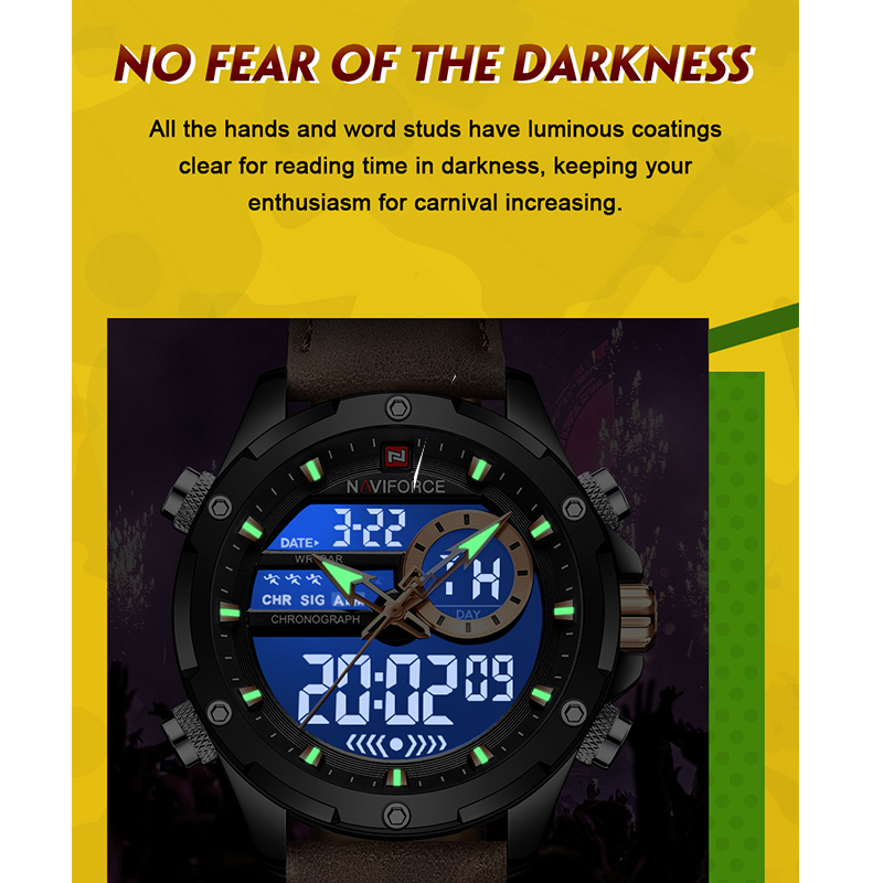 NAVIFORCE Luxury Men Quartz Wa - đánh giá và giá Smartwatch Guess