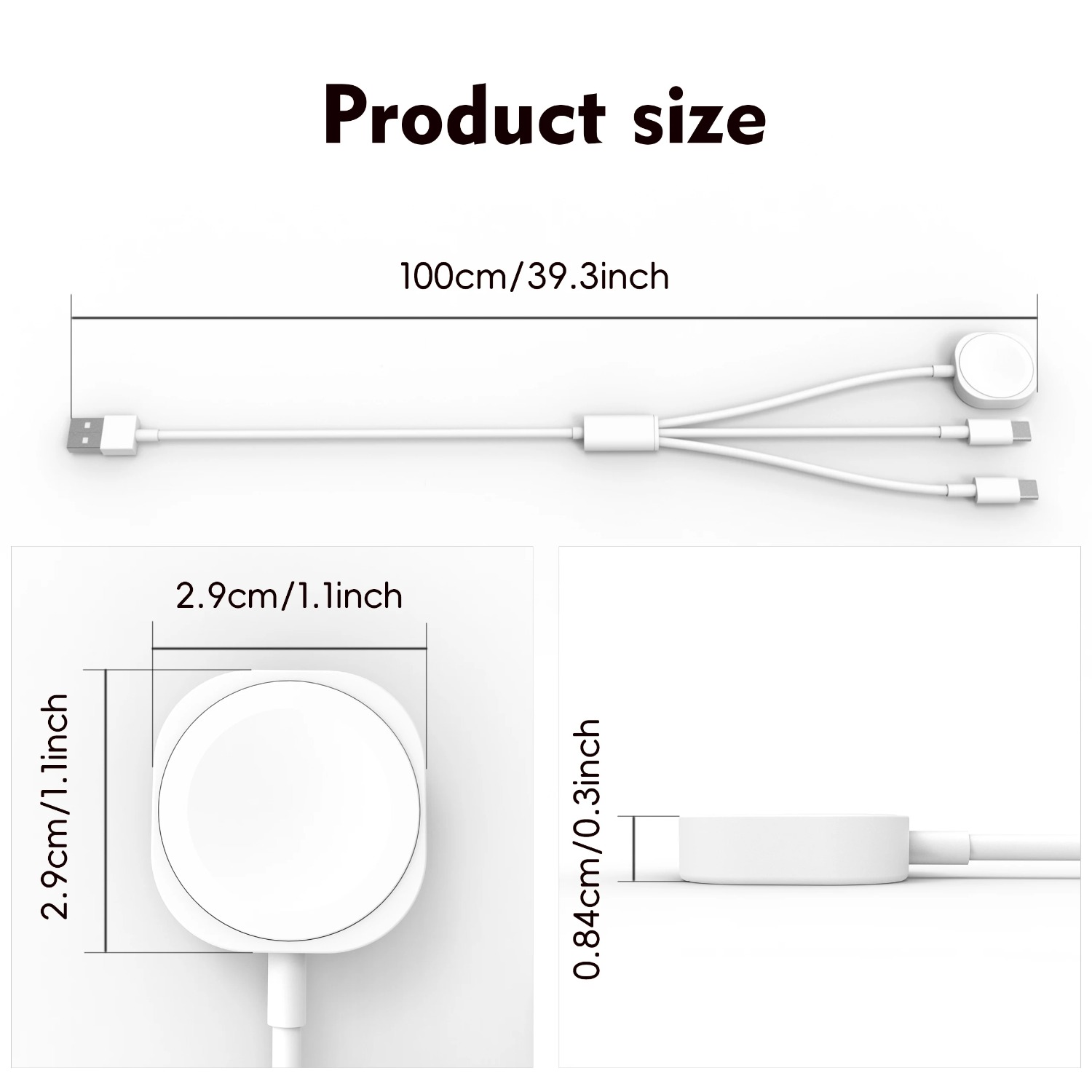 3 in 1  Magnetic Watch Charger - đánh giá và giá Magnetic Charging Stand