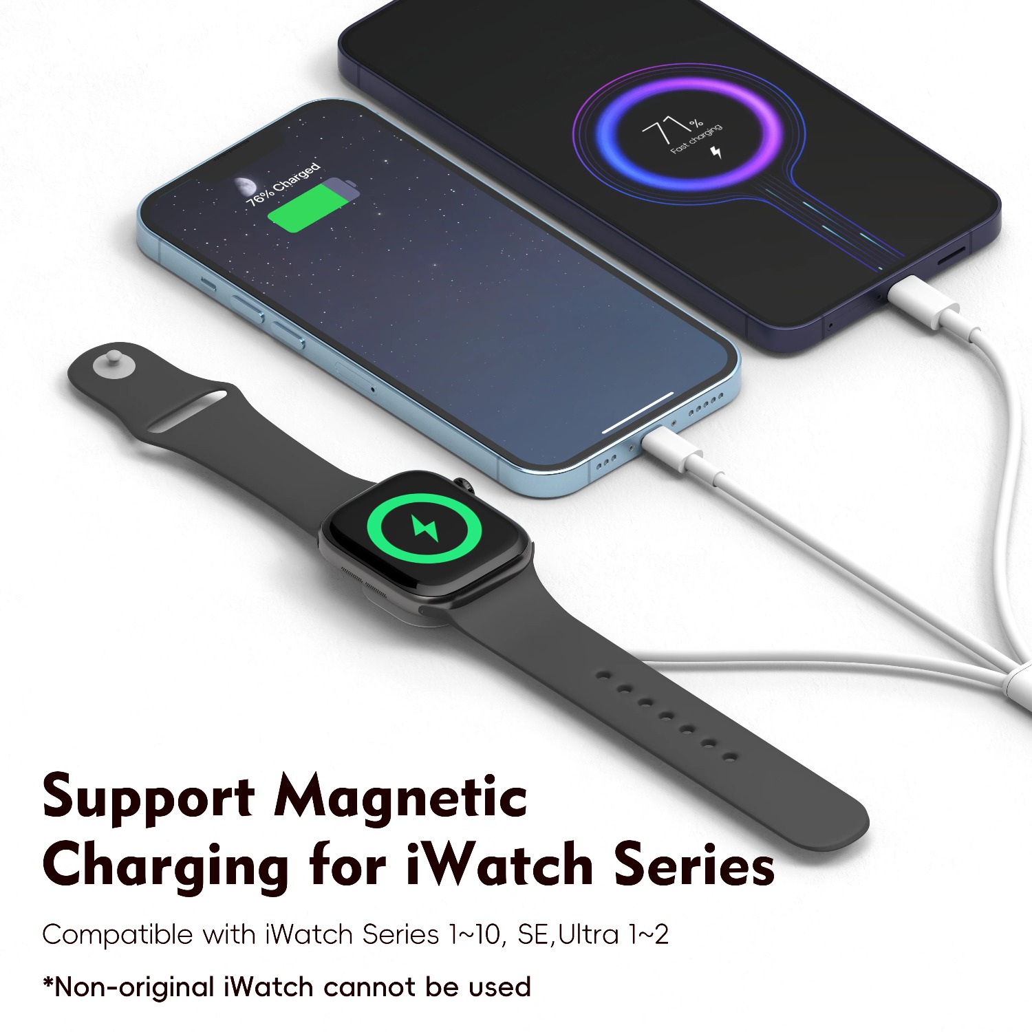 3 in 1  Magnetic Watch Charger - đánh giá và giá Magnetic Charging Stand