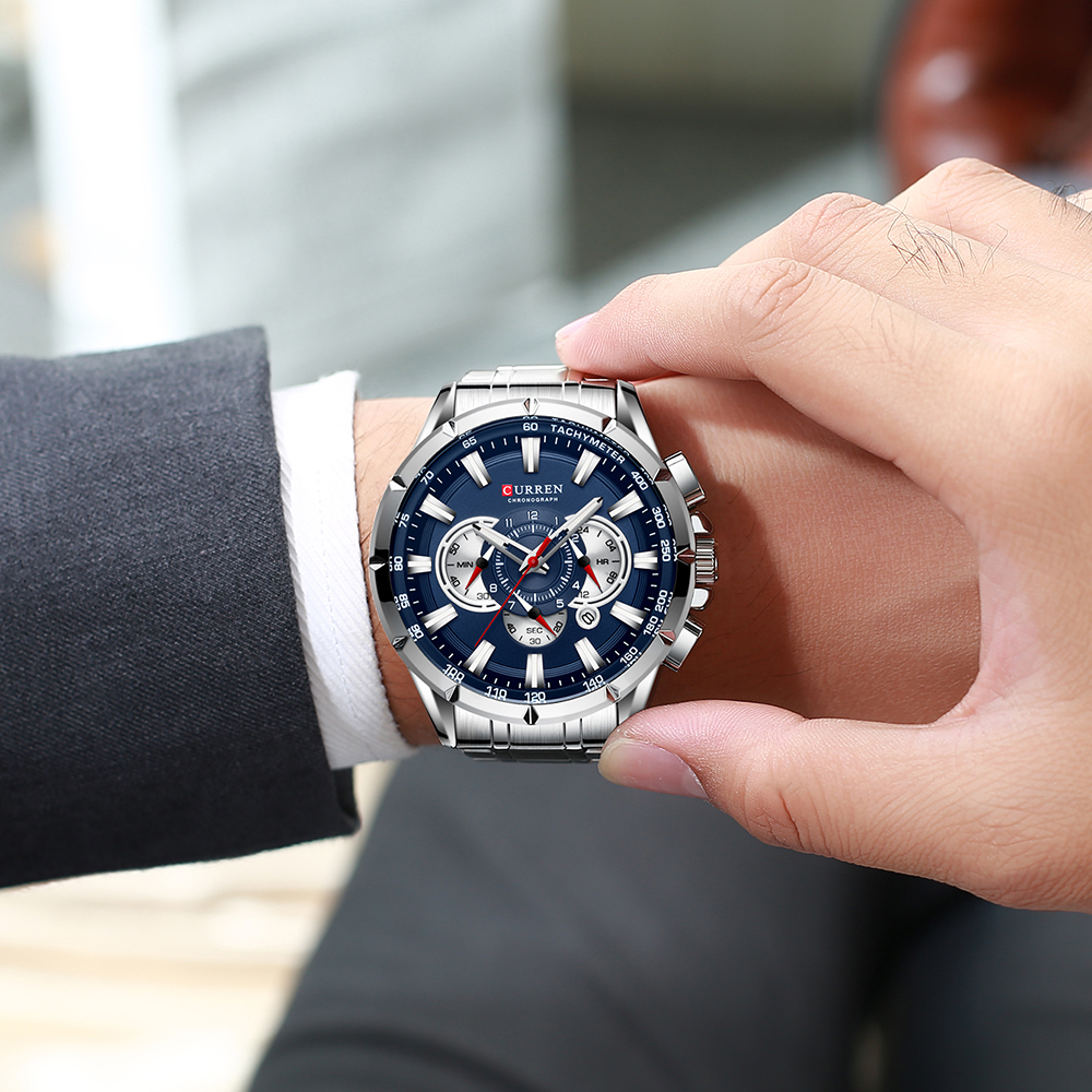 Curren Man Watch Big Sport Mal - đánh giá và giá Smartwatch Guess