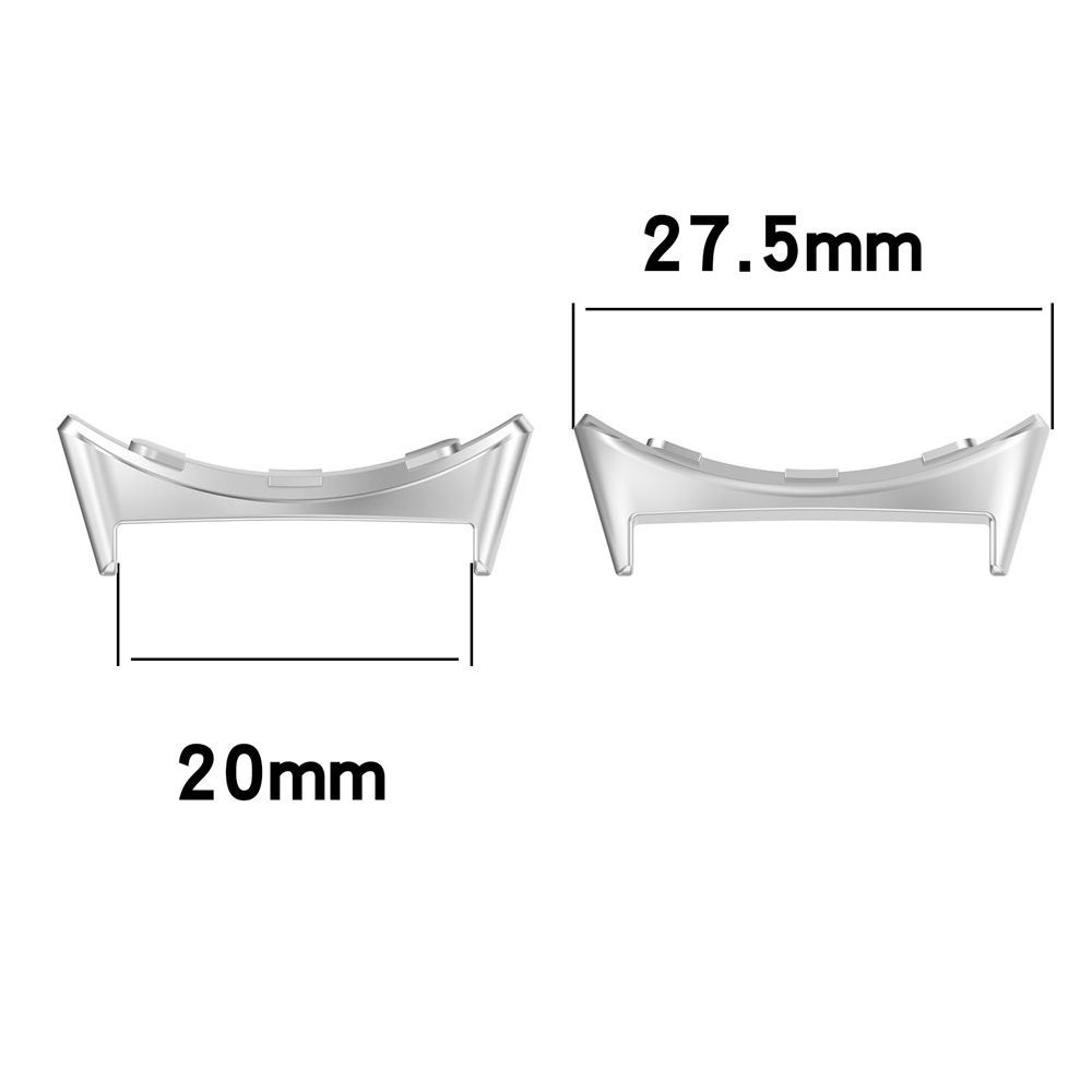 2PCS 20mm Metal Connector for  - đánh giá và giá Smartwatch Watch Accessories