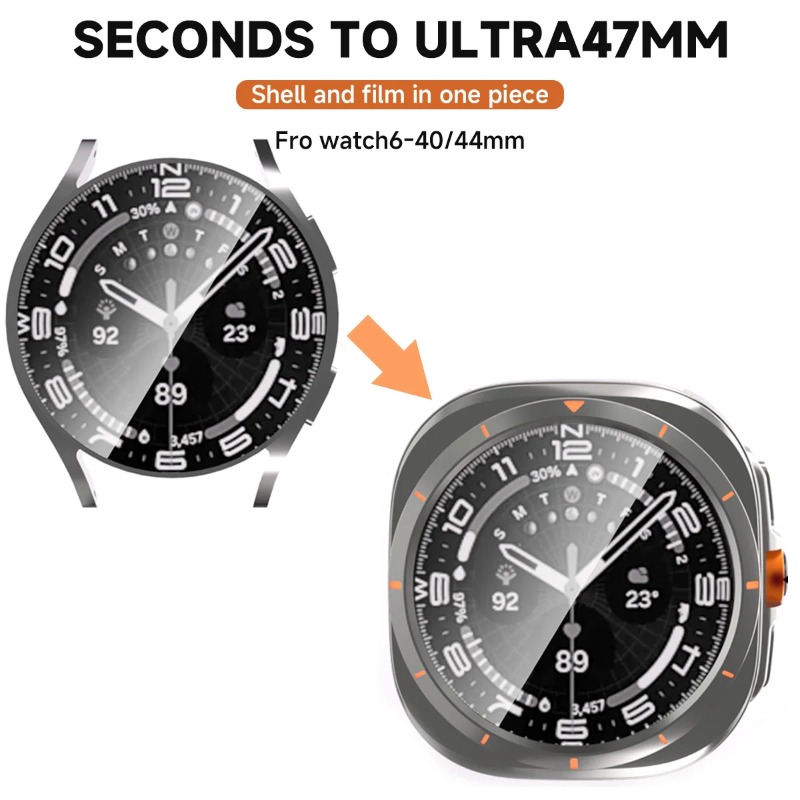 Change to Ultra Glasss + Case  - đánh giá và giá Samsung Smartwatch Accessories