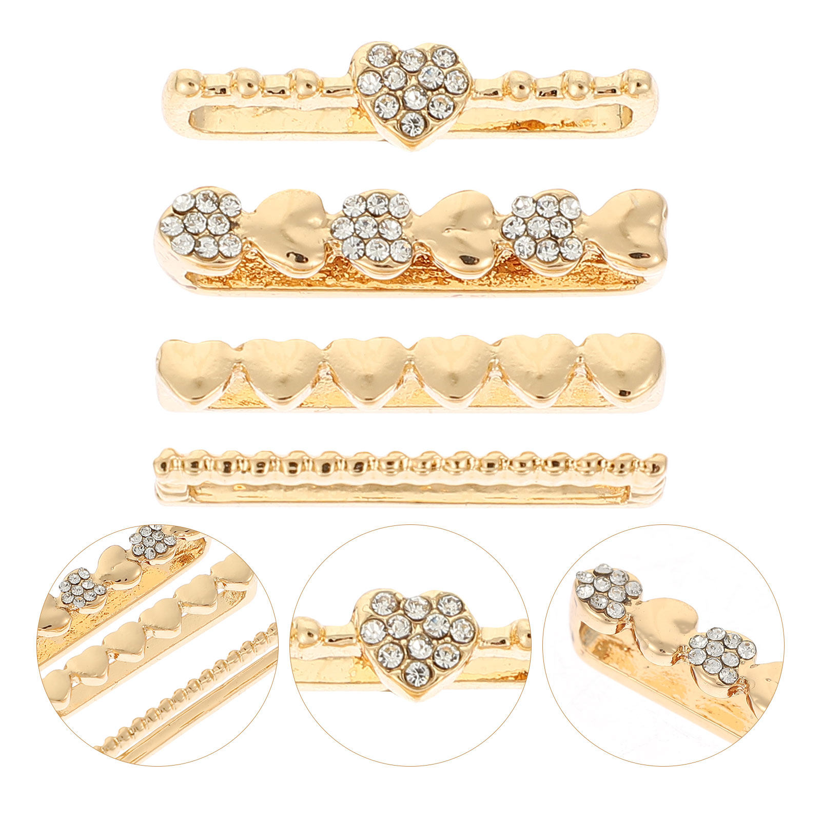4Pcs Watchband Decorative Ring - đánh giá và giá Smartwatch Watch Accessories