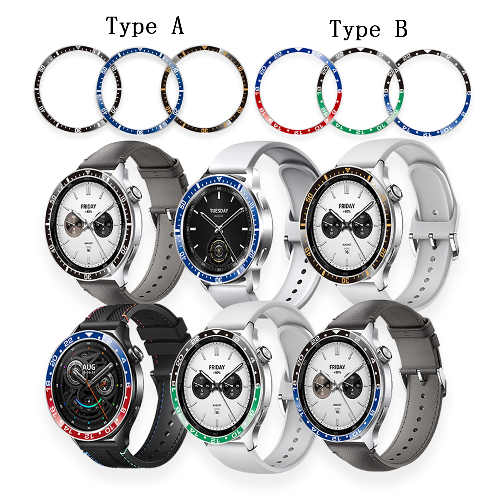 Watch Bezel Ring for Xiaomi Wa - đánh giá và giá Xiaomi Smartwatch S4 Accessories