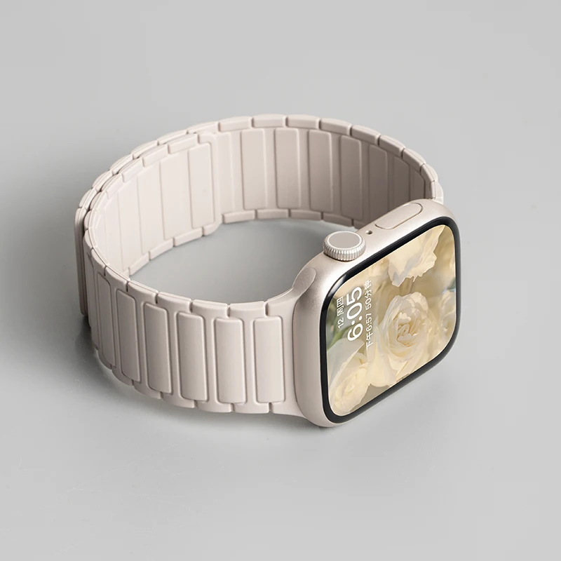 Magnetic Silicone Strap For Ap - đánh giá và giá Apple Smartwatch Accessories