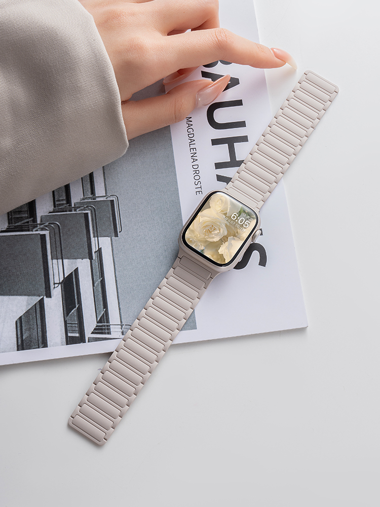 Magnetic Silicone Strap For Ap - đánh giá và giá Apple Smartwatch Accessories
