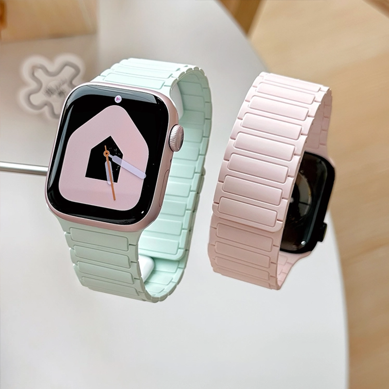 Magnetic Silicone Strap For Ap - đánh giá và giá Apple Smartwatch Accessories