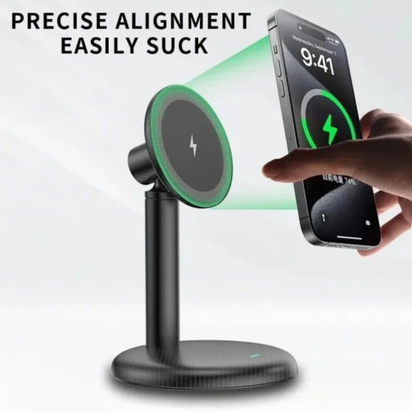Desktop Magnetic Phone Stand F - đánh giá và giá Magnetic Charging Stand