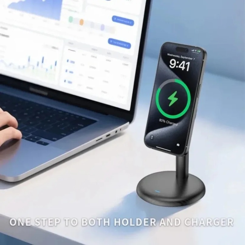 Desktop Magnetic Phone Stand F - đánh giá và giá Magnetic Charging Stand