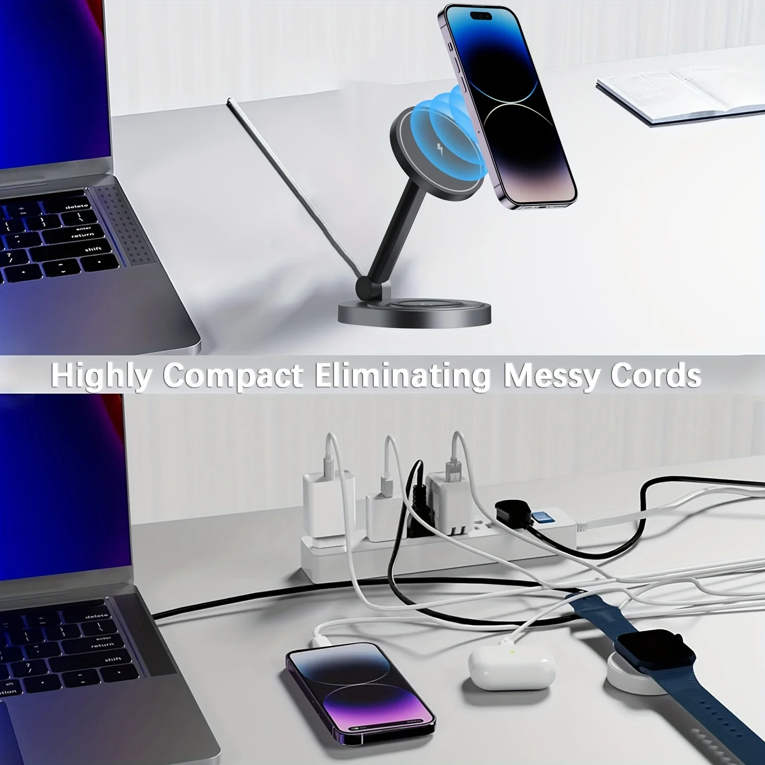 2 In 1 Magnetic Wireless Charg - đánh giá và giá Watch Charging Dock
