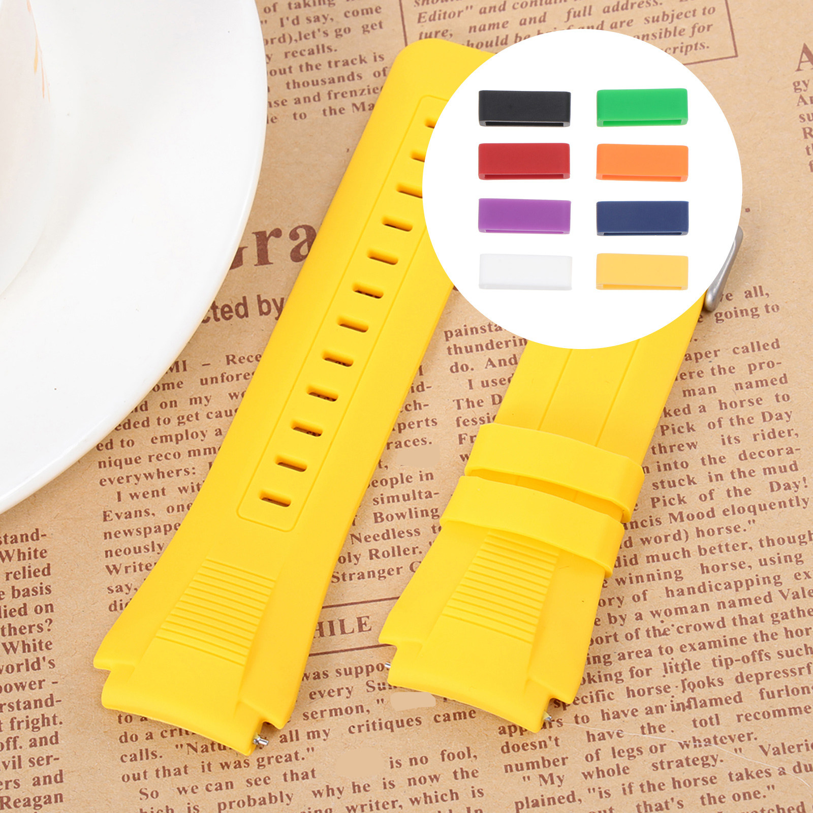 8Pcs 12Mm Silicone Watch Band  - đánh giá và giá Silicone Band Replacement