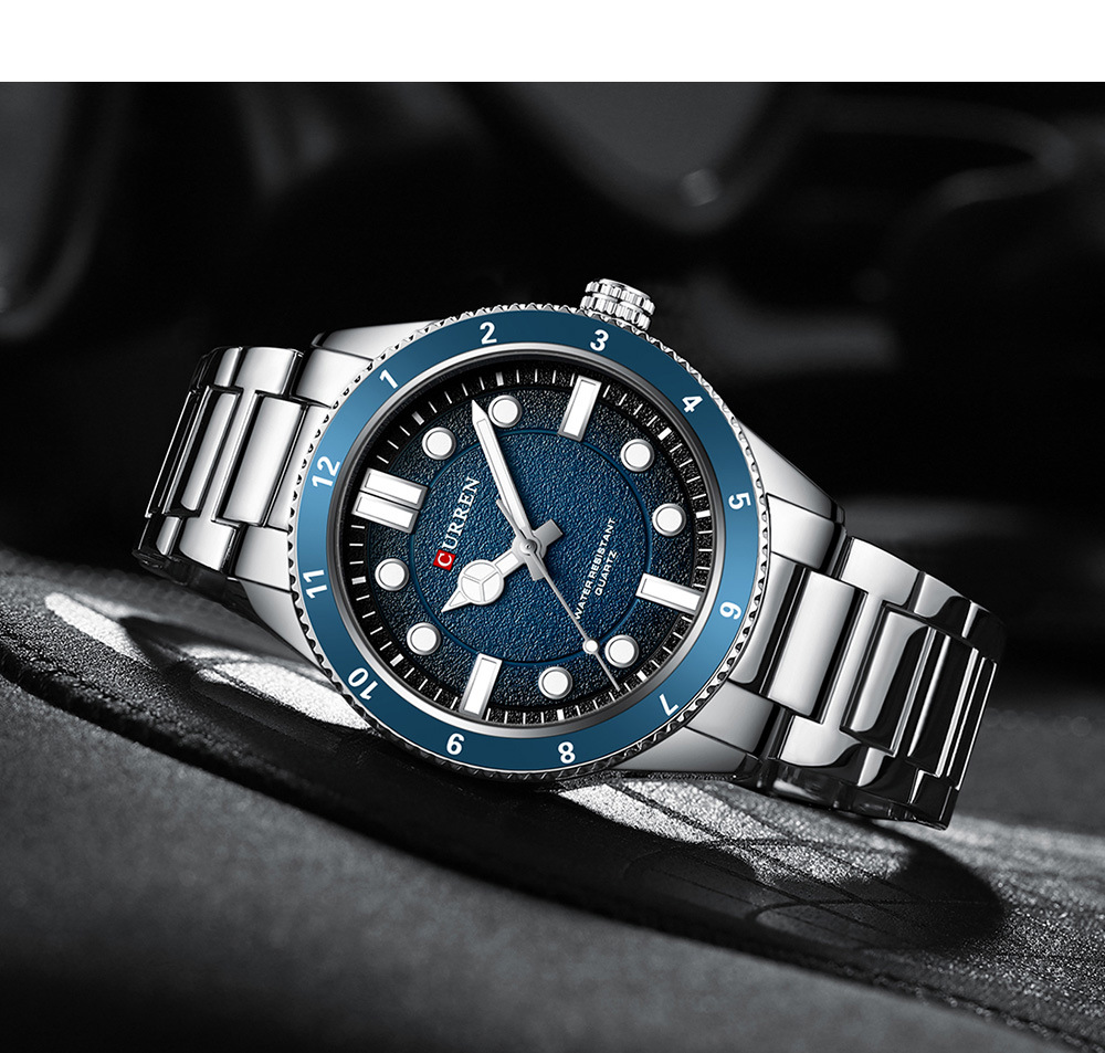 CURREN 8450  Men's Quartz Watc - đánh giá và giá Smartwatch Guess