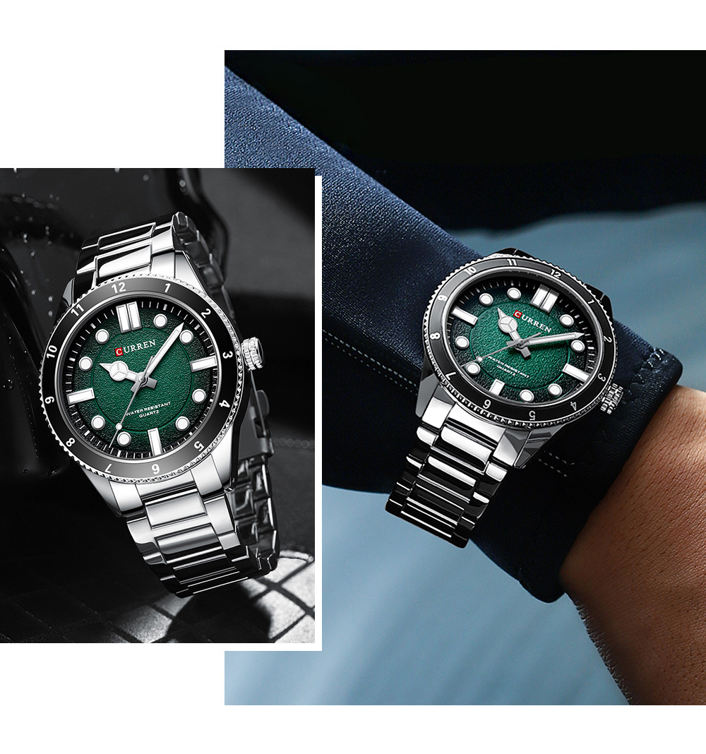 CURREN 8450  Men's Quartz Watc - đánh giá và giá Smartwatch Guess