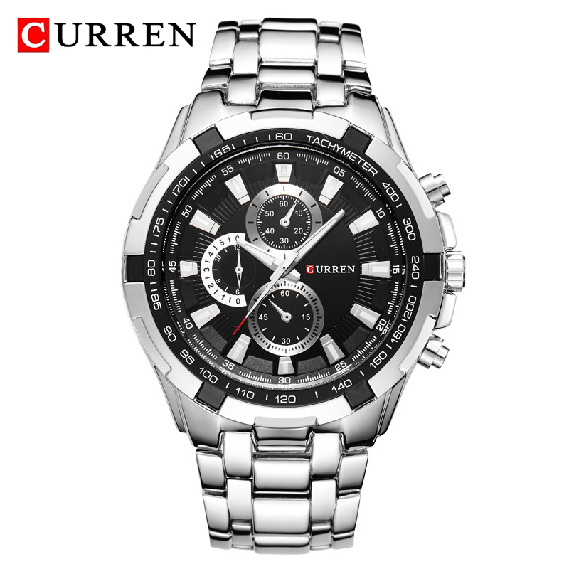 CURREN 8023 Quartz Watch Men W - đánh giá và giá Smartwatch Guess