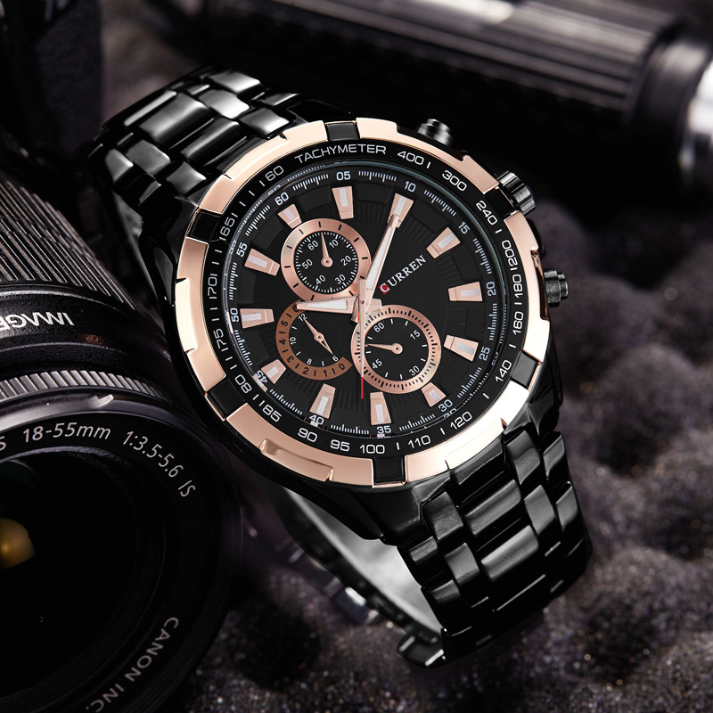 CURREN 8023 Quartz Watch Men W - đánh giá và giá Smartwatch Guess