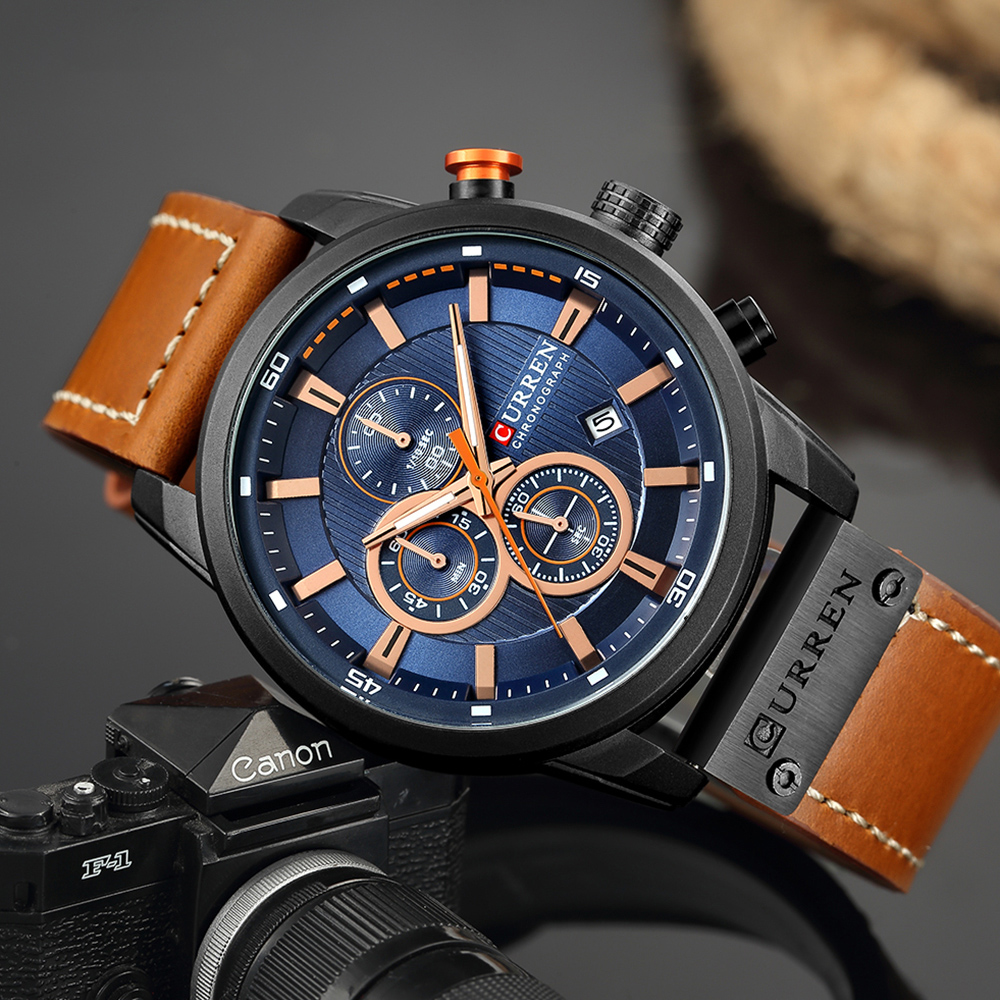 CURREN Brand Watch For Men Chr - đánh giá và giá Smartwatch Guess
