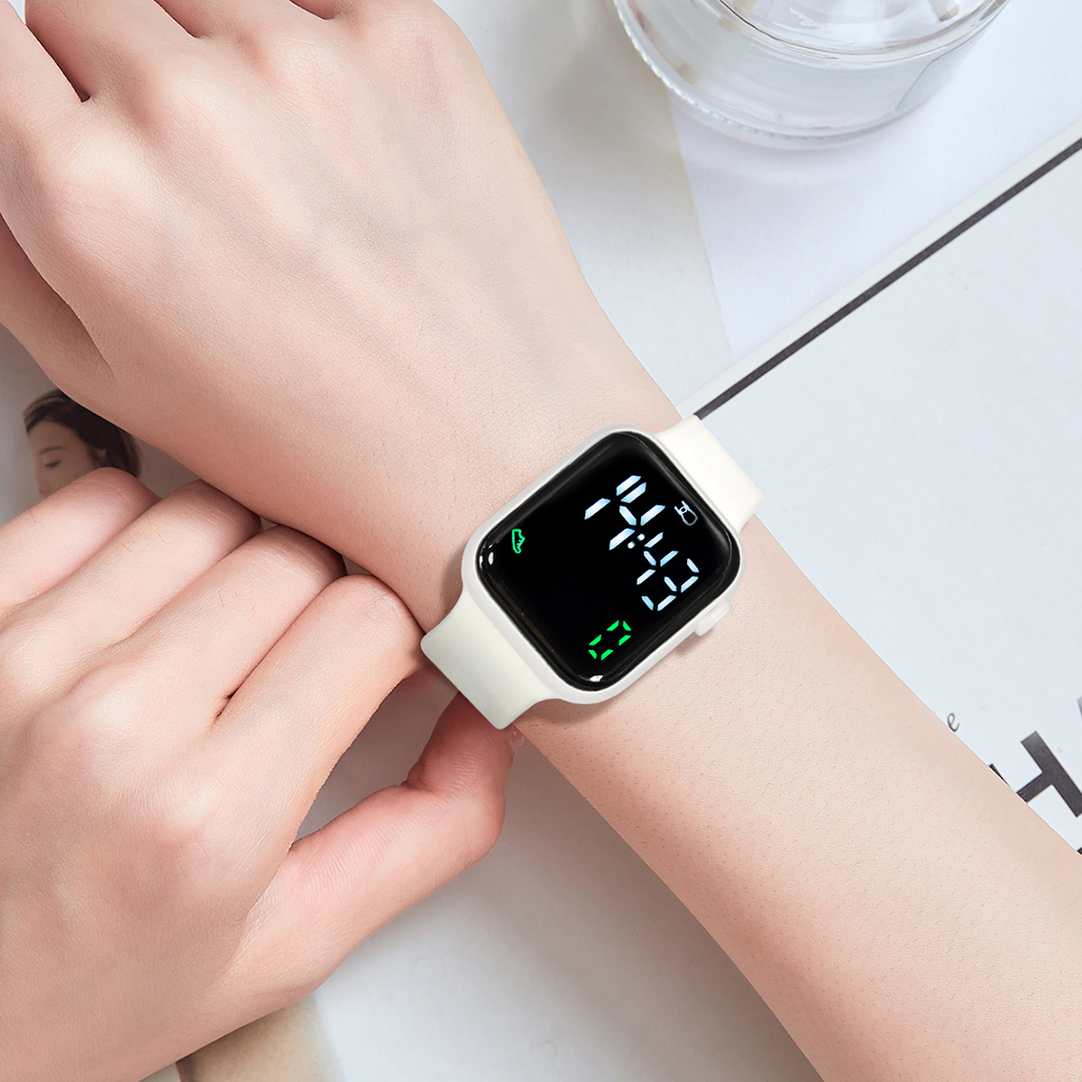 New 2PCS Student Minimalist Sm - đánh giá và giá Smartwatch Touch