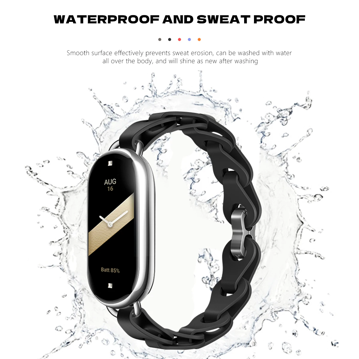 Rubber Strap for Xiaomi Mi Ban - đánh giá và giá Silicone Band Replacement