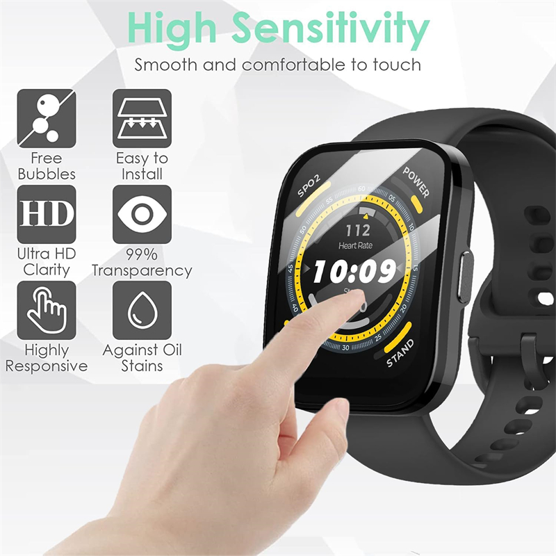 1-5Pcs Screen Protector For Am - đánh giá và giá Amazfit Smartwatch Accessories