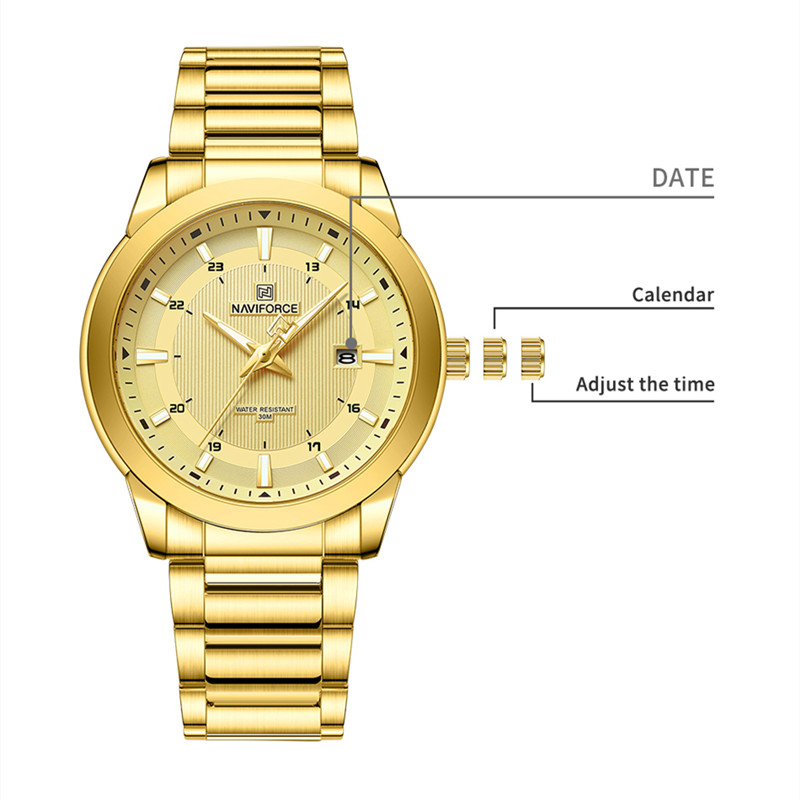 2024 Top Brand NAVIFORCE Mens  - đánh giá và giá Smartwatch Guess