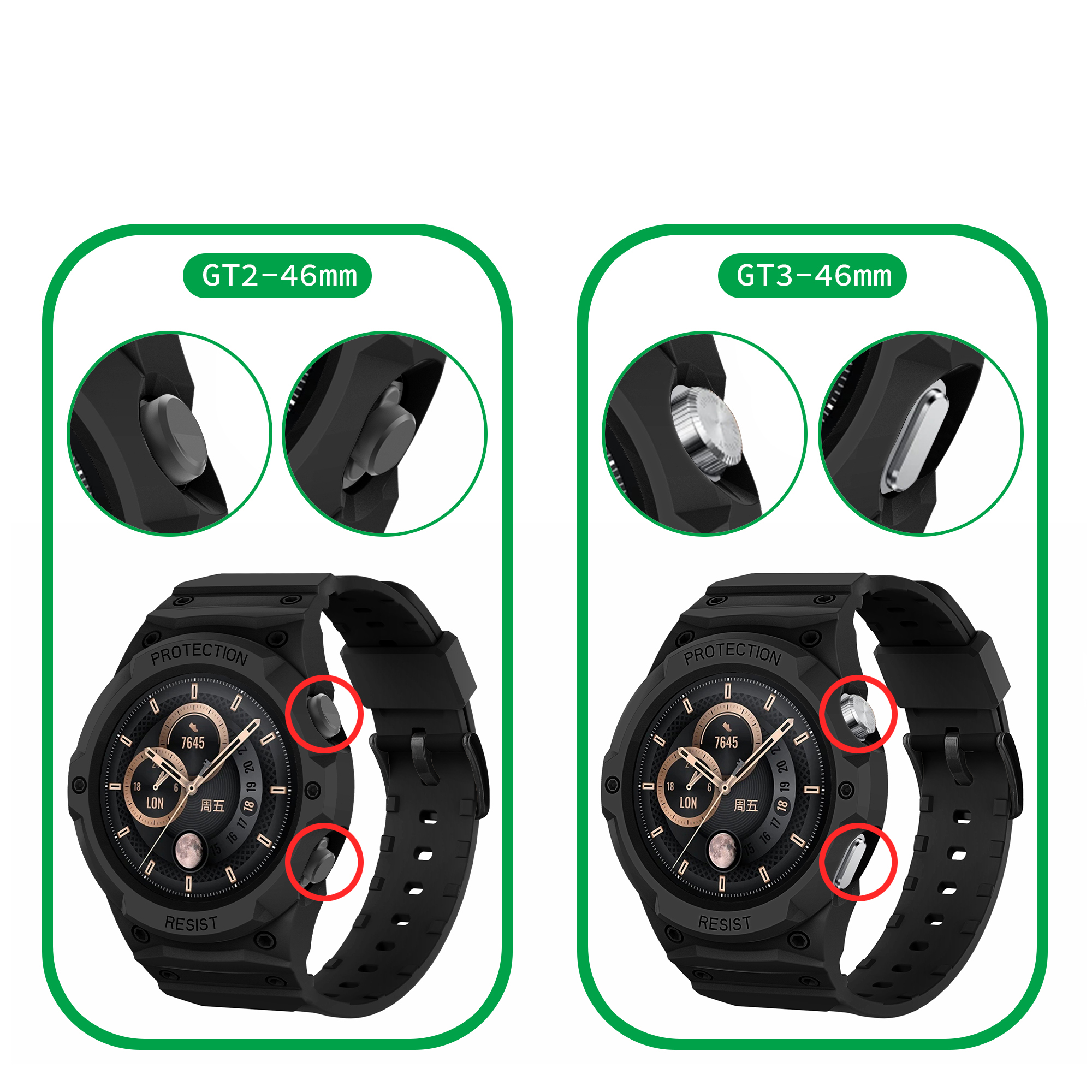 TPU Frame Shell Cover Wrist Wa - đánh giá và giá Sport Loop Strap