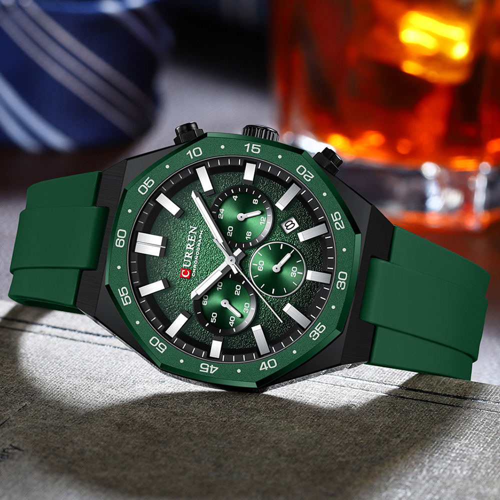 CURREN 8489 Quartz Watch Men’s - đánh giá và giá Smartwatch Guess