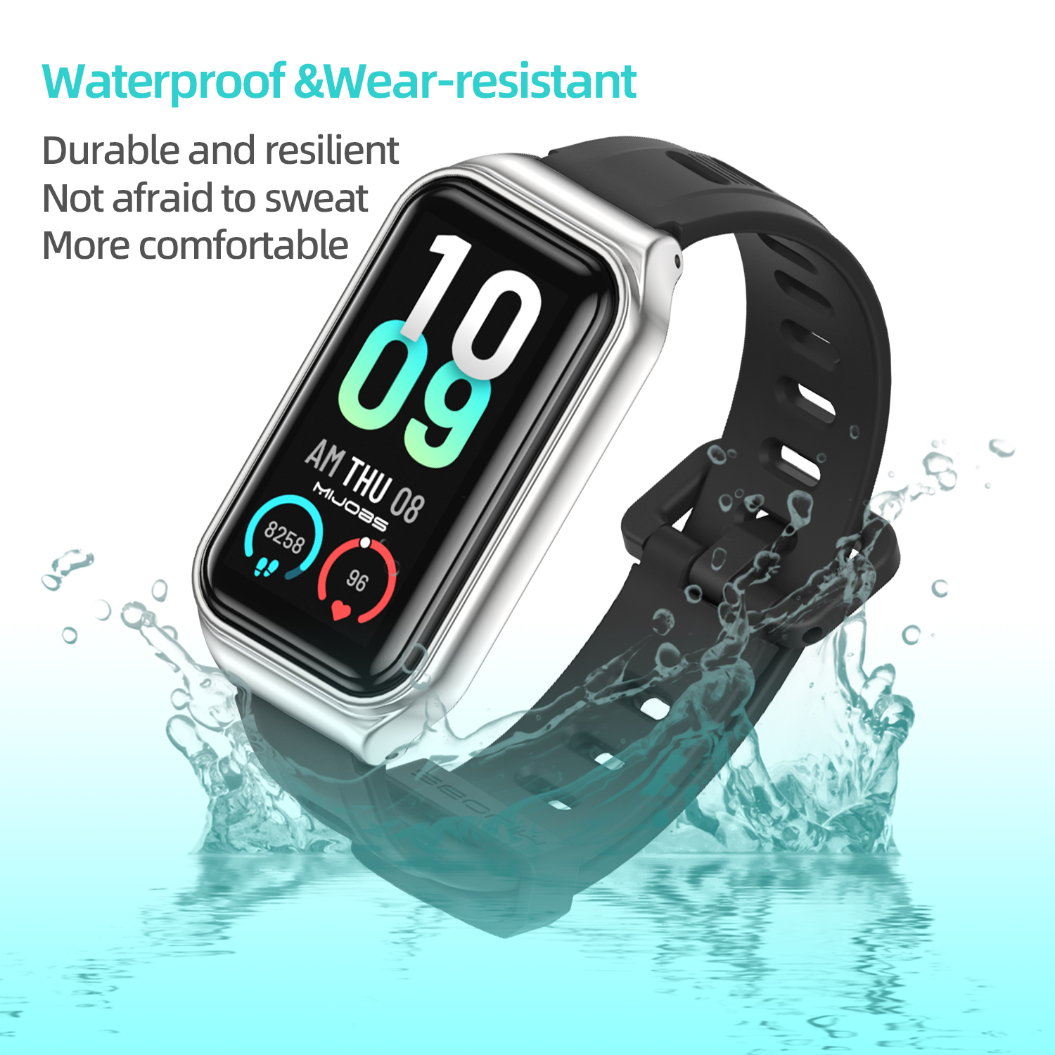 Strap For Amazfit Band 7 Smart - đánh giá và giá Silicone Band Replacement