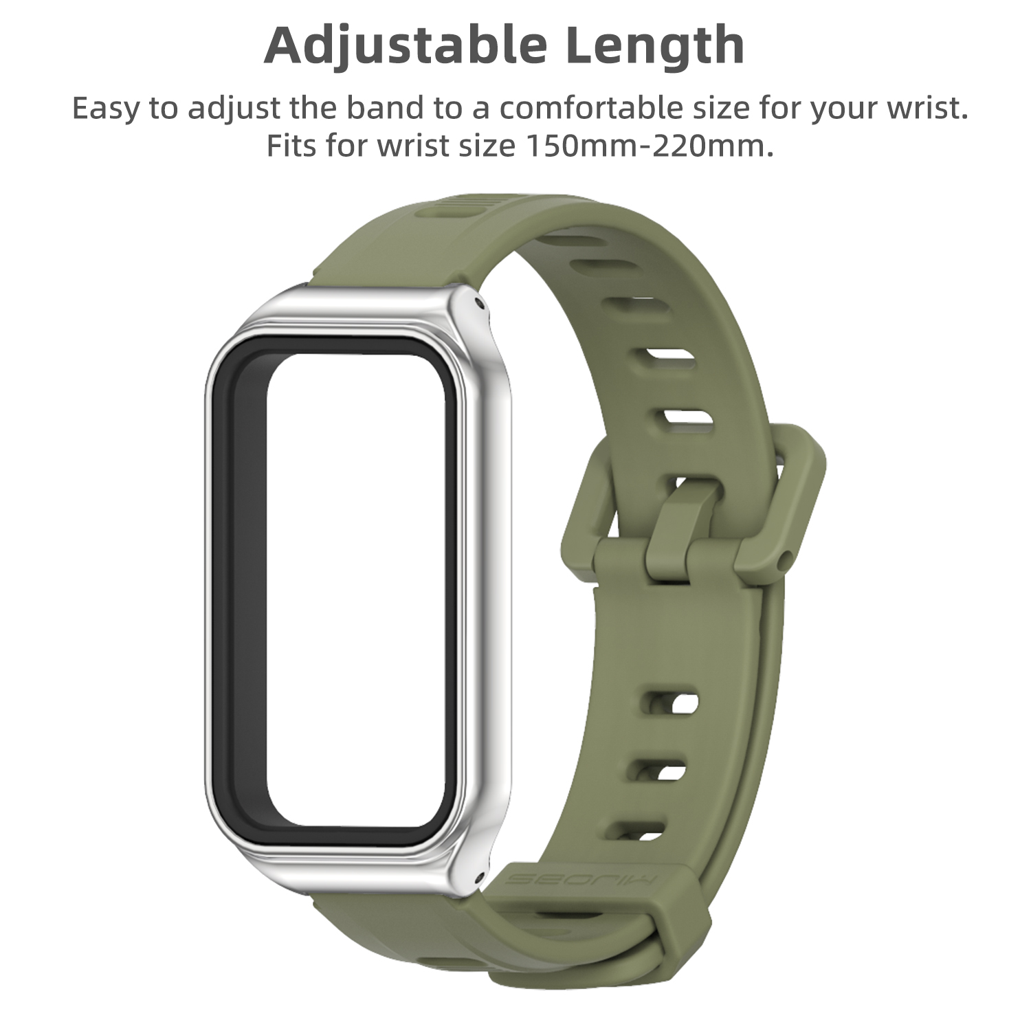 Strap For Amazfit Band 7 Smart - đánh giá và giá Silicone Band Replacement