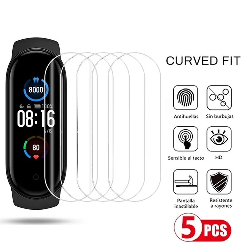 5Pcs Hydrogel Film for Xiaomi  - đánh giá và giá Xiaomi Smartwatch Accessories